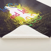 Lass Go und Lass Gott Inspirierend Zitat Sherpadecke (3/4)