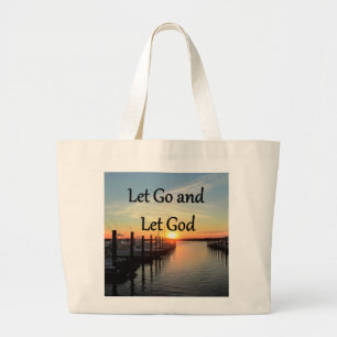 LASS GO UND LASS GOTT SUNSET FOTO JUMBO STOFFBEUTEL