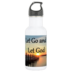LASS GO UND LASS GOTT SUNSET TRINKFLASCHE