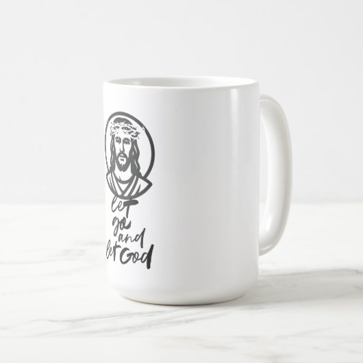 Lass Go und Lass Gott Tasse (VorderseiteRechts)