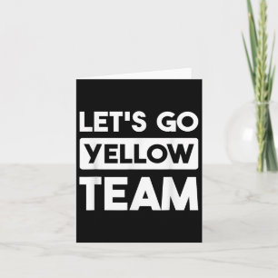 Lass Go Yellow Team War Game Competition Summ Karte