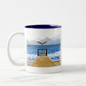 Lass Go!_ Zweifarbige Tasse (Links)