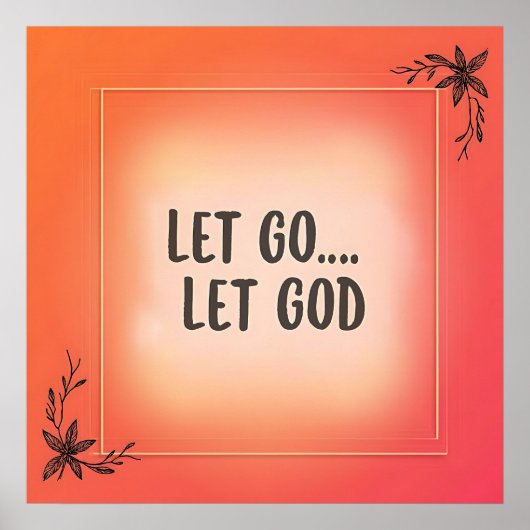 Lass, Gott Lass! Poster (Vorne)