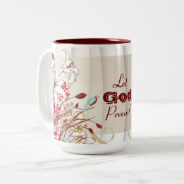 Lass Gottes Prevail, Russell M Nelson Konferenzang Zweifarbige Tasse