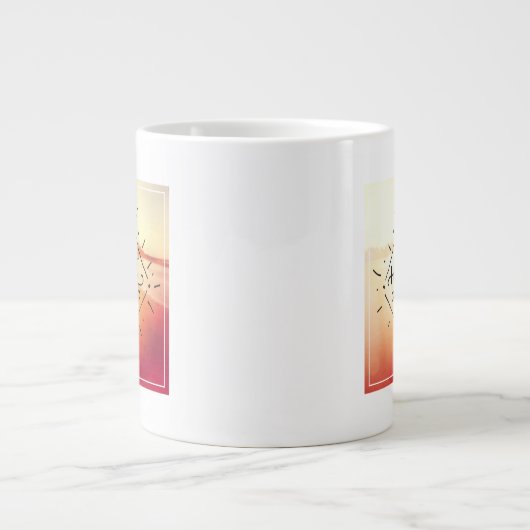 Lass hat Spaß Jumbo-Tasse (Vorderseite)