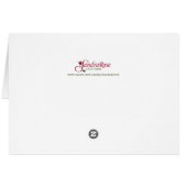 Lass Heaven Freude Weihnachten Poinsettia auf Schw (Rückseite Horizontal)