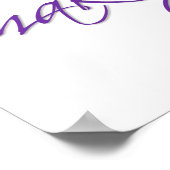 Lass heute nicht eine Verschwendung von Make-up in Poster (Ecke)