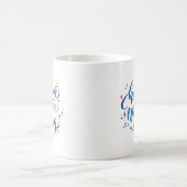 Lass Himmel und Natur Singen Weihnachten Kaffeetasse (Mittel)