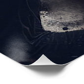 "Lass hin oder sei gezerrt" und mächtiges Pferd Poster (Ecke)