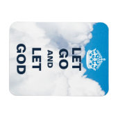 Lass hin und Lass Gott Magnet (Horizontal)