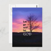 Lass hin und Lass Gott Postkarte (Vorne/Hinten)