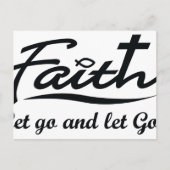 Lass hin und Lass Gott Postkarte (Vorderseite)