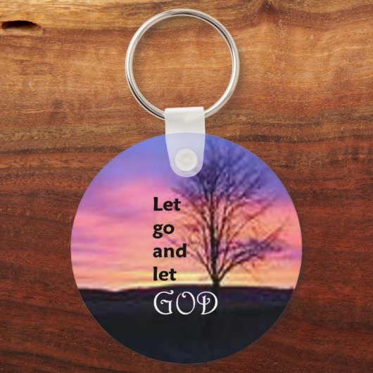 Lass hin und Lass Gott Schlüsselanhänger (Vorderseite)