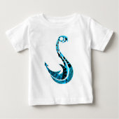 Lass-Hooked Baby T-shirt (Vorderseite)