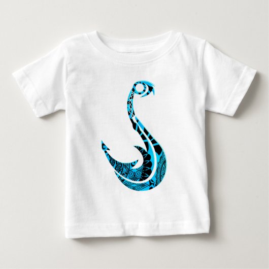 Lass-Hooked Baby T-shirt (Vorderseite)