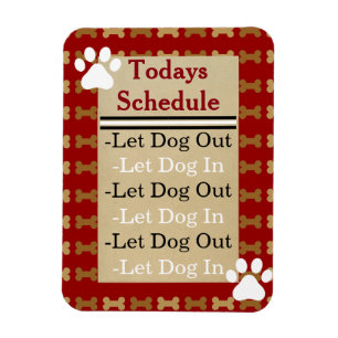 Lass Hunde, die Gelassen sind Magnet