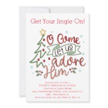 Lass ihm frohe Weihnachten zu verehren