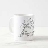 Lass ihnen Cook Kaffeetasse (Vorderseite Links)