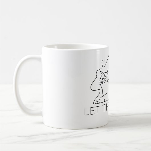 Lass ihnen Cook Kaffeetasse (Links)