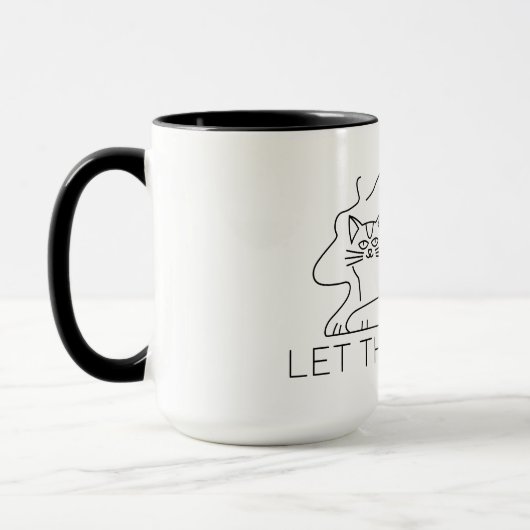 Lass ihnen Cook Tasse (Links)