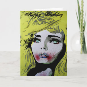 "Lass ihnen "Eat Cake" Geburtstagskarte Karte