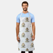 Lass ihnen Eat Cake Konditorei Koch Funny Französi Schürze (Getragen)