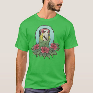 Lass ihnen Fly Free Red Lored Parrot T-Shirt
