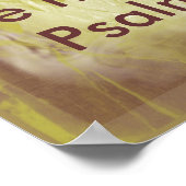 Lass ihnen Gnade Bibel Vers Psalm 33:22 Poster (Ecke)