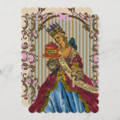 Lass ihnen Kuchen essen - Einladungen (Vorne/Hinten)