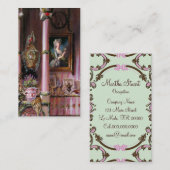 Lass ihnen Kuchen essen (weitere Optionen) - Visitenkarte (Vorne/Hinten)