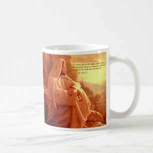 Lass ihnen Lob den Namen des Herrn. Mug Kaffeetasse