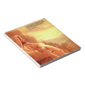 Lass ihnen Lob den Namen des Herrn..Psalm:148 Notizblock (angewinkelt)