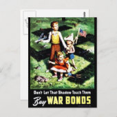 Lass ihnen nicht die Schatten-Touch, kaufe Kriegsa Postkarte (Vorne/Hinten)