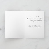 Lass ihnen Stare Feiertagskarte (Innenseite)