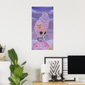 lass ihnen Süßigkeiten Poster (Heimbüro)