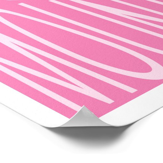 Lass ihr Schlaf Poster (Ecke)