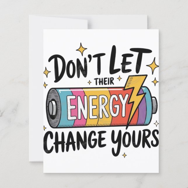⚡ Lass ihre Energieveränderungen nicht (Vorderseite)