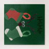 Lass Ihre Weihnachten schön und Spaß Hospho! Puzzle (Horizontal)