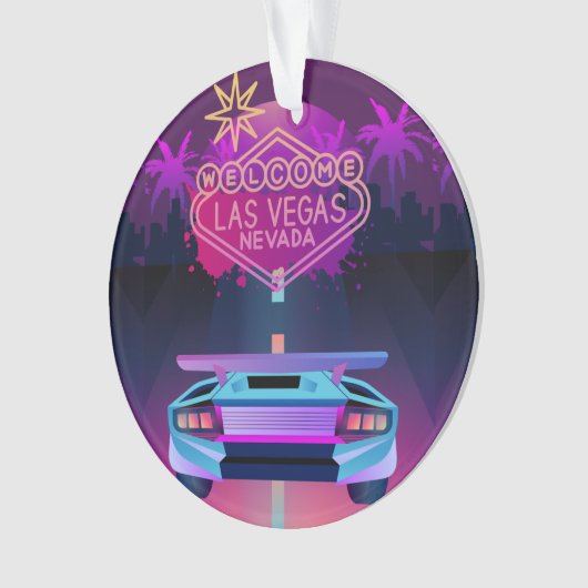 lass in Vegas Ornament (Vorderseite)