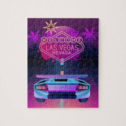 lass in Vegas Puzzle (Vertikal)