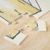 Lass It Brie (Be) Creamy French Cheese Wedge Feins Puzzle (Seite)