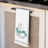 Lass It Brie Niedlich Funny Cheese Pun Geschirrtuch