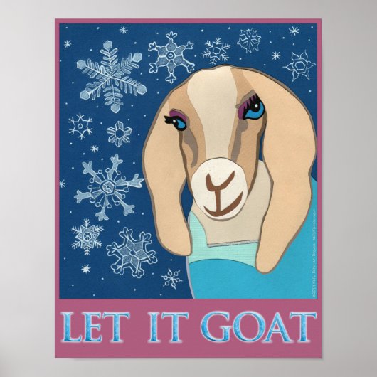 Lass It Goat Poster (Vorne)