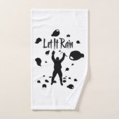 Lass It Rain (Hockey) Badhandtuch Set (Handtuch)