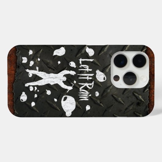 Lass It Rain (Hockey) Case-Mate iPhone Hülle (Rückseite (Horizontal))