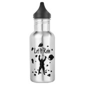 Lass It Rain (Hockey) Edelstahlflasche (Links)