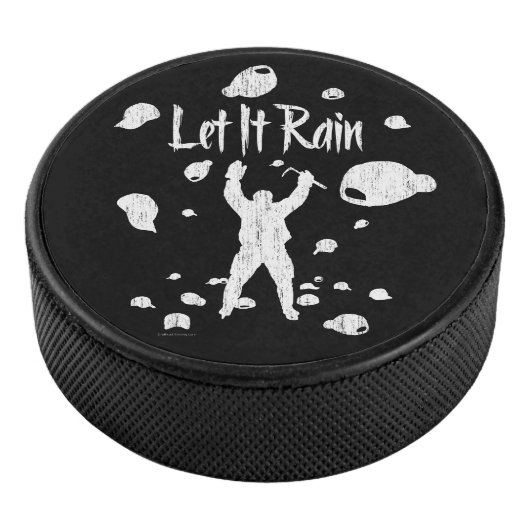 Lass It Rain (Hockey) Eishockey Puck (3/4)