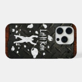 Lass It Rain (Hockey) iPhone Hülle (Rückseite (Horizontal))