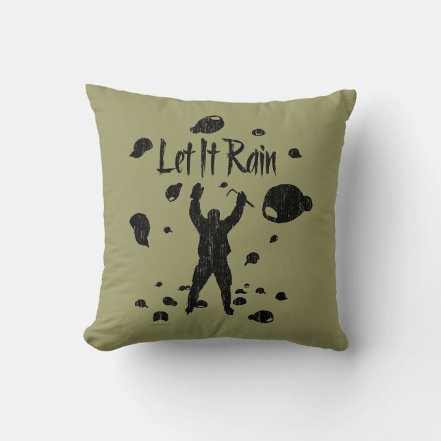 Lass It Rain (Hockey) Kissen (Vorderseite)