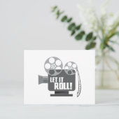 Lass It Roll Postkarte (Stehend Vorderseite)